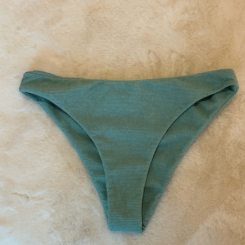Citrine Swim Teal Bikini Bottoms | Small